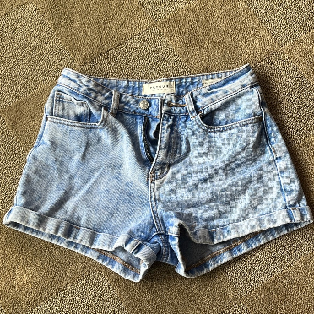 PacSun Women's Blue Denim Shorts